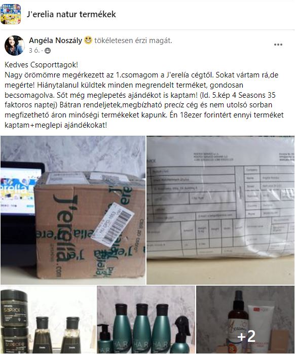  🚩 JERELIA (J'ERELIA)- Vásárlói vélemények https://www.facebook.com/groups/147477945925311 🛒