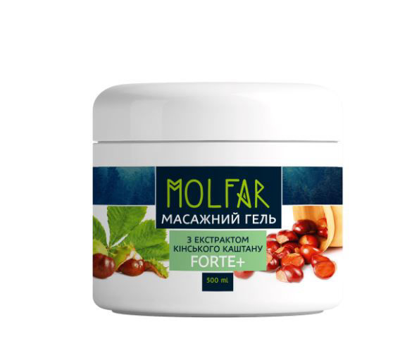 JERELIA - Masszázs gél FORTE + vadgesztenye kivonattal